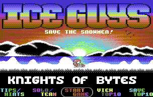 Ice Guys C64 Title Picture