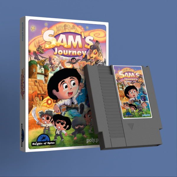 Sam's Journey NES Box and Cartridge