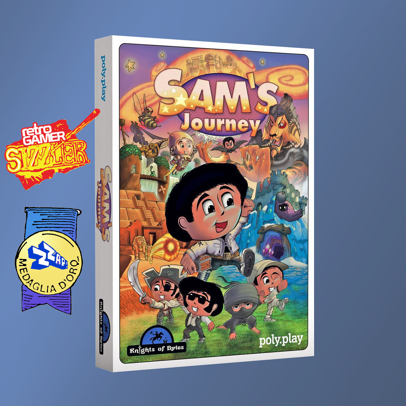 Sam's Journey NES Box