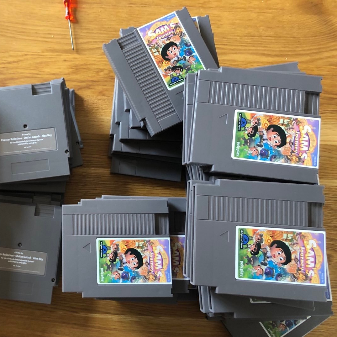 Sam's Journey NES Cartridges 2