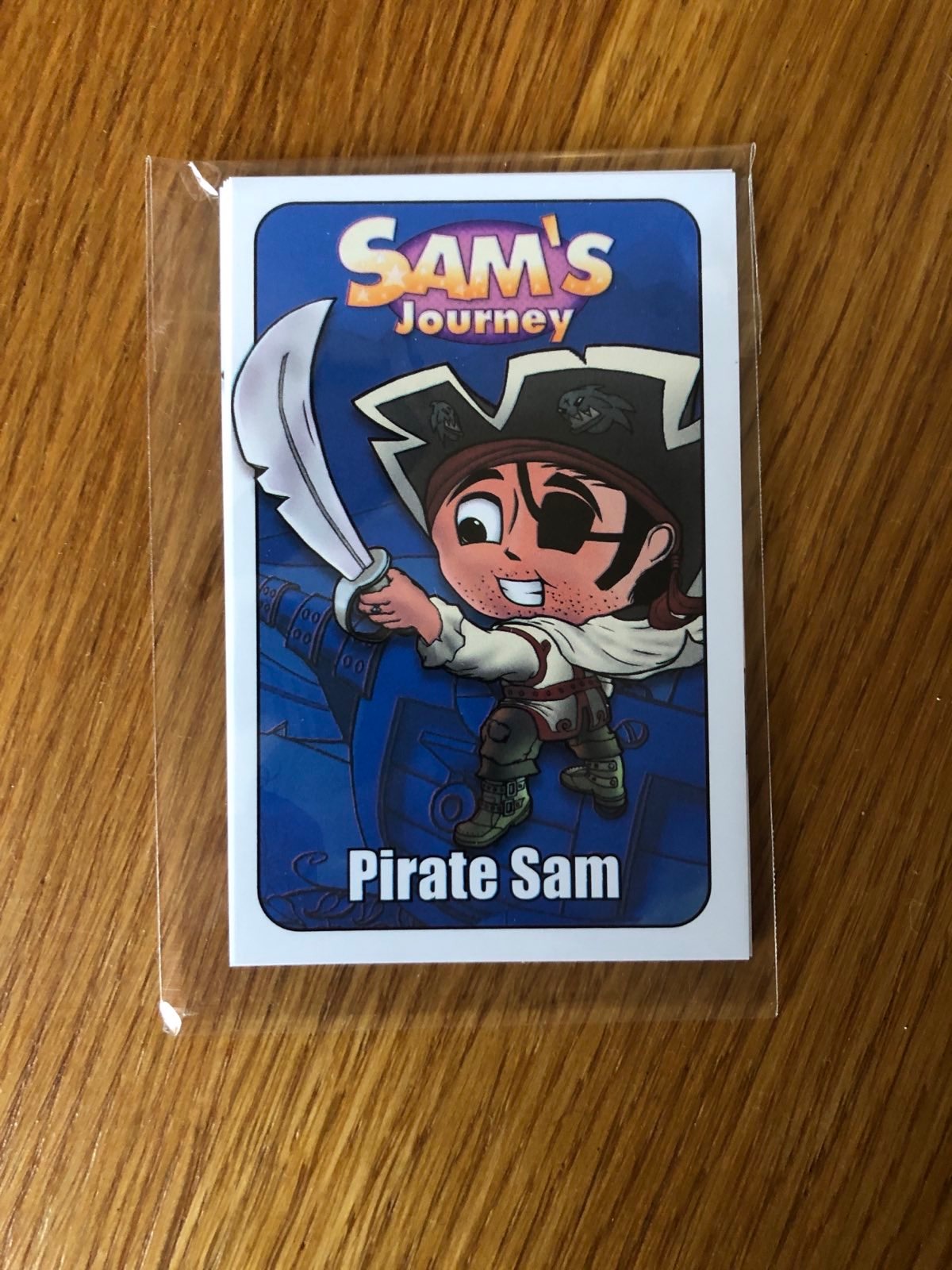 Sam's Journey NES Costume Cards 2