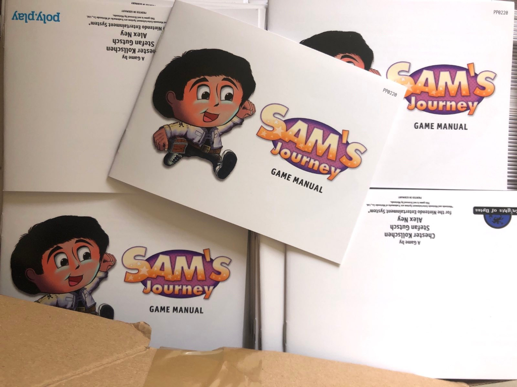 Sam's Journey NES Game Manuals