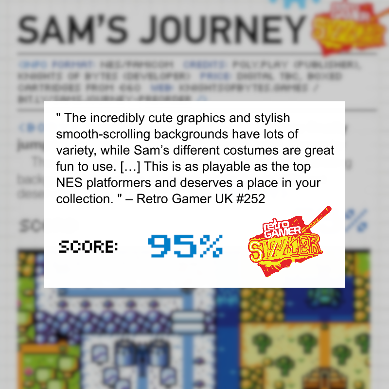 Sam's Journey NES Review