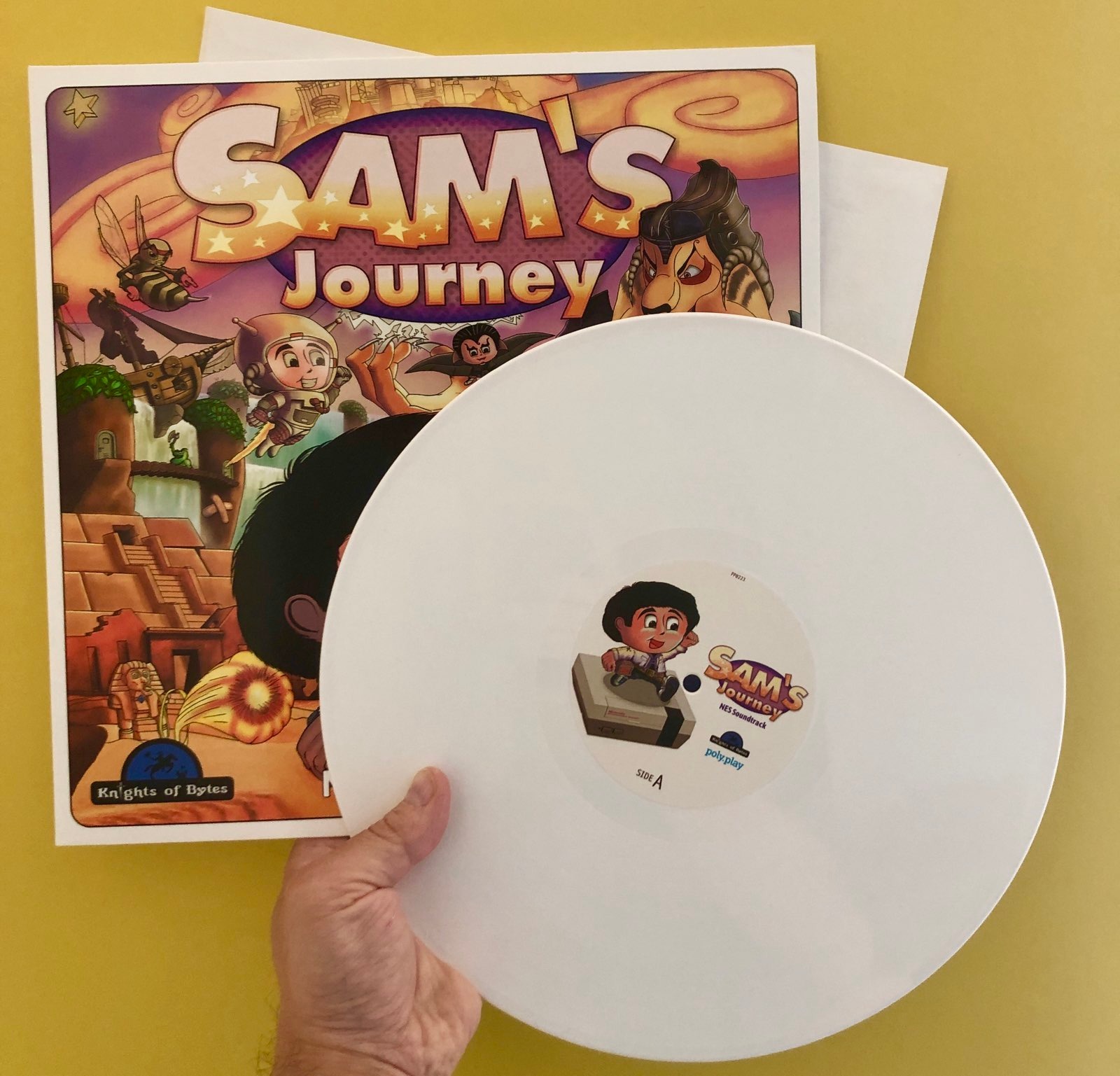 Sam's Journey NES Soundtrack LP