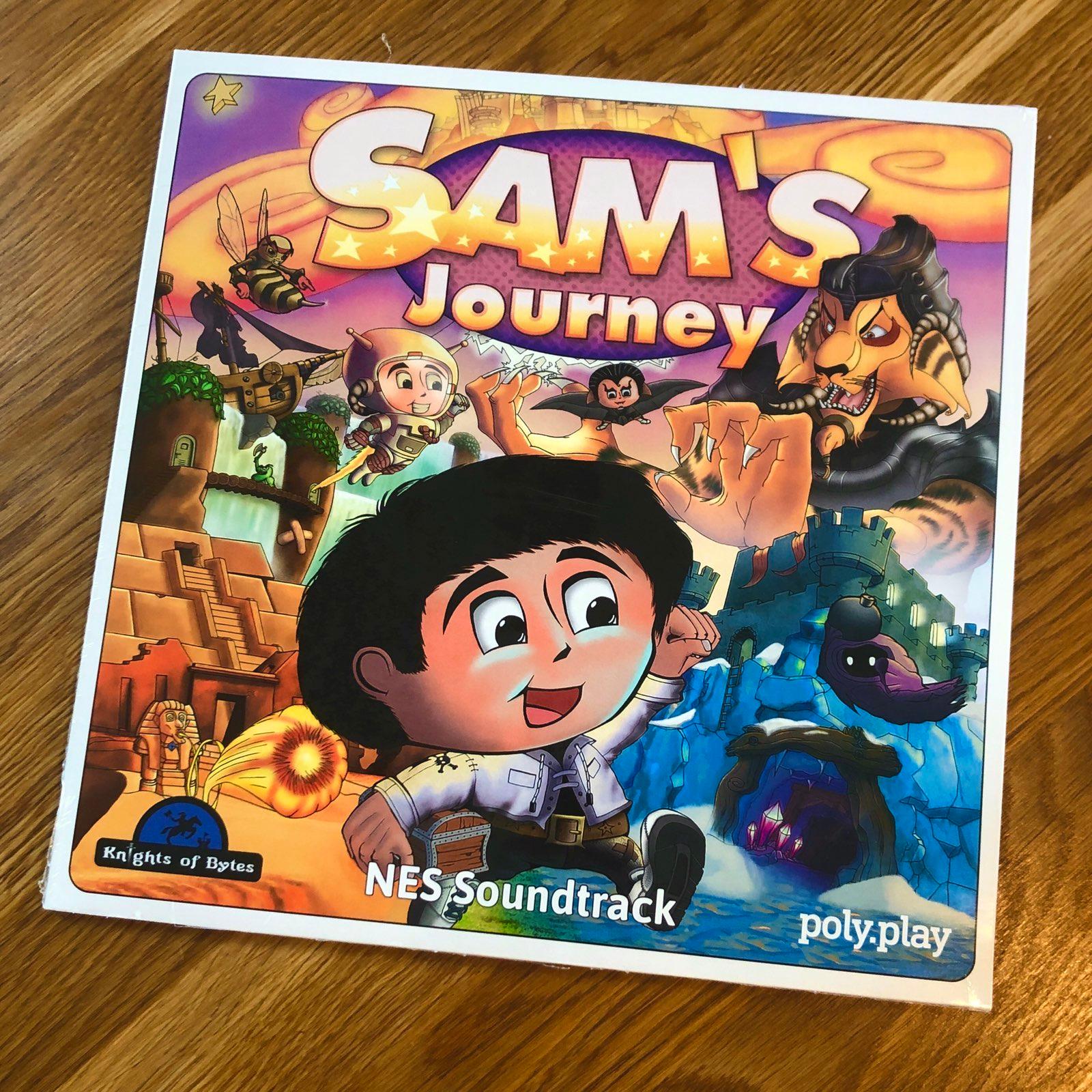 Sam's Journey NES Soundtrack LP Front