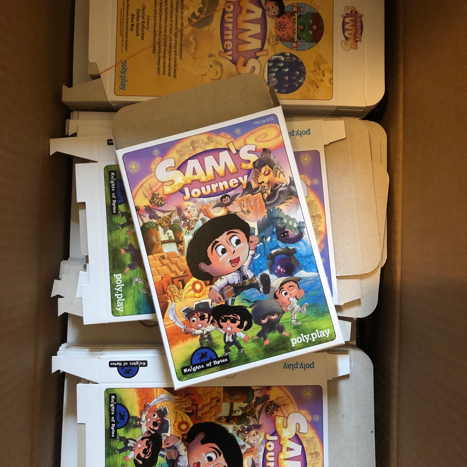 Sam's Journey NES Standard Edition Boxes 2